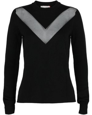 McQueen Wool-Blend Sweater - Black