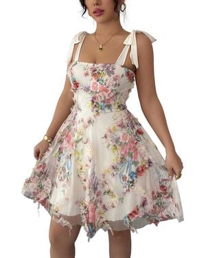 CAMILA BLANCO Mini Dress - White