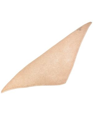 Sofiacashmere Sofiacashmere Links Stitch Cashmere Bandana - Natural