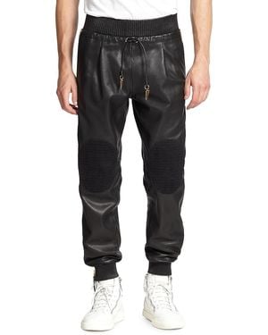 G-Star Leather Pants - Black