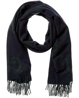 Gucci Cashmere Scarf - Blue