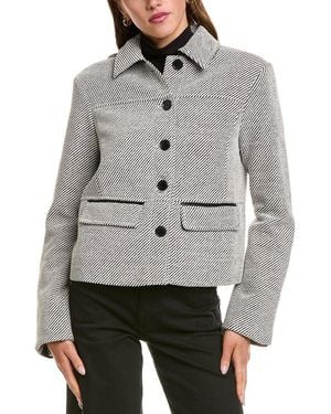 Proenza Schouler Colette Wool-Blend Jacket - Gray