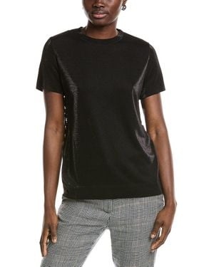 Akris Lace Embroidered Top - Black