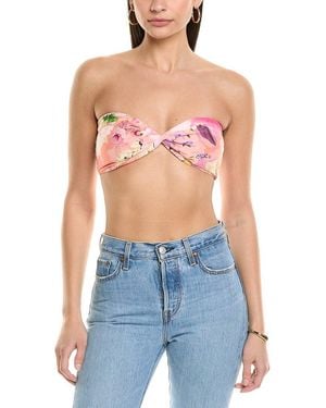 Rococo Sand Bandeau Top - Blue