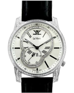 Le Vian Marsais Diamond Watch - Black