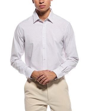 Report Collection 4-way Woven Sport Shirt - White