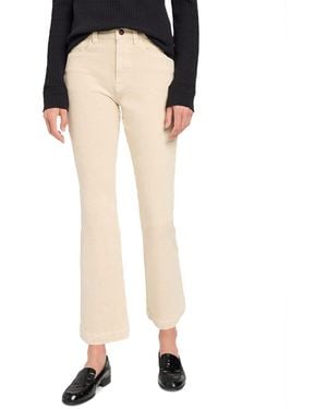 Faherty Soft Stretch Cord Flare Pant - Natural