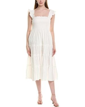 JLuxe Midi Dress - White