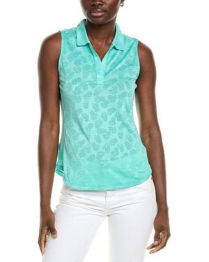Tommy Bahama Palm Coast Pineapple Polo Shirt - Blue