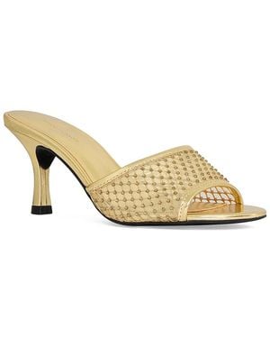 Rebecca Minkoff Mesh Mule - Metallic