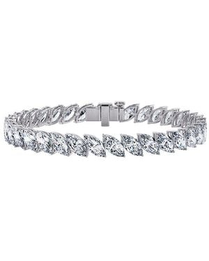 Lab Grown Diamonds 14K 11.50 Ct. Tw. Lab-Grown Diamond Tennis Bracelet - White