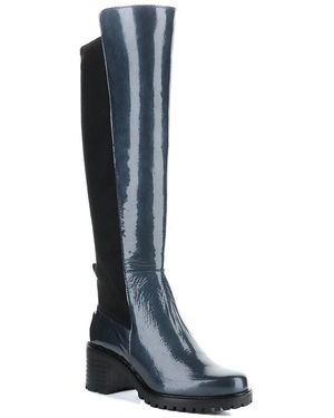 Bos. & Co. Idun Waterproof Patent Boot - Blue