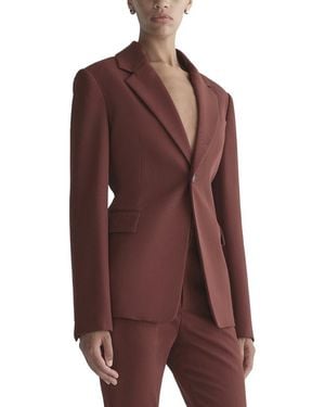 A.L.C. Elza Wool-Blend Jacket - Brown