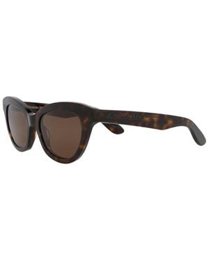 McQueen Am0391S 51Mm Sunglasses - Brown