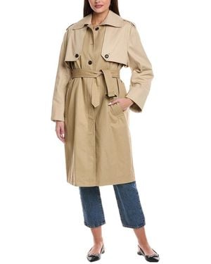 Ba&sh Manteau Polar Jacket - Natural