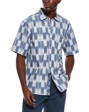 Tommy Bahama Tortola Villa Batik Shirt - Blue