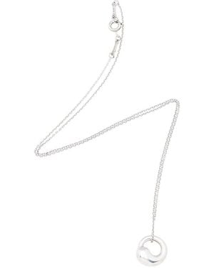 Tiffany & Co. Silver Elsa Peretti Eternal Circle Necklace (authentic Pre- Loved) - White