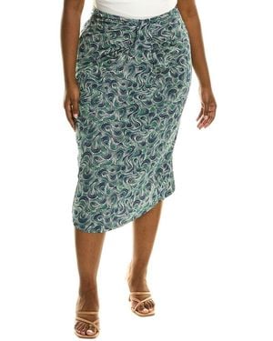 Cinq À Sept Swirl Vallory Skirt - Green