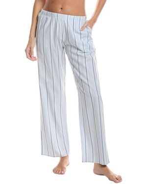 Hanro Loungy Nights Flannel Pant - Blue