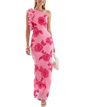 Tedora Maxi Dress - Pink