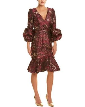Issue New York Midi Dress - Red