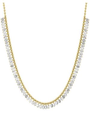 Effy Fine Jewelry 14K 3.68 Ct. Tw. Diamond Necklace - Metallic