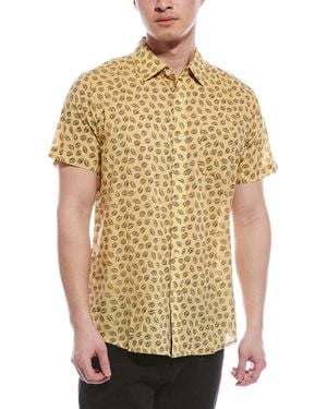 Grayers Portofino Woven Shirt - Natural