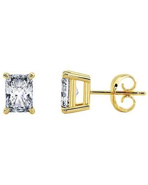 Lab Grown Diamonds 14K 1.25 Ct. Tw. Lab-Grown Diamond Earrings - Metallic