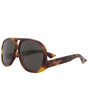 Saint Laurent Sl652Solac 59Mm Sunglasses - Brown