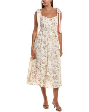 LUXE ALWAYS Midi Dress - Natural