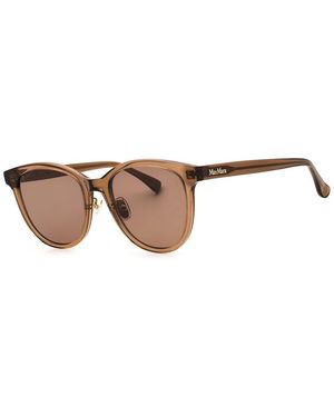 Max Mara Mm0107-K 55Mm Sunglasses - Brown