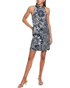 Trina Turk Hana Mini Dress - Blue