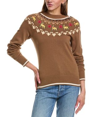 Rowing Blazers Thanksgiving Fairisle Sweater - Blue