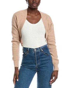 Autumn Cashmere Shaker Cashmere Shrug - Blue