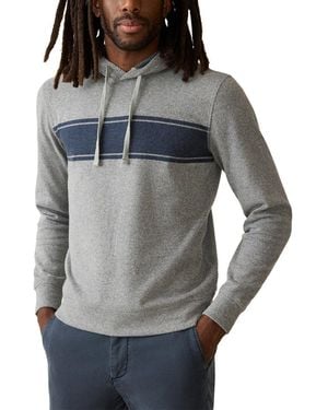 Faherty Legend Sweater Hoodie - Gray