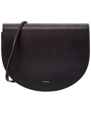 Vince Arca Leather Crossbody - Black