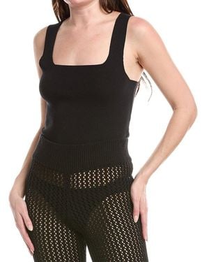 Spiritual Gangster Camilla Crochet Wide Leg Pant - Black
