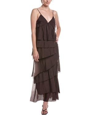 Moonsea Maxi Dress - Brown