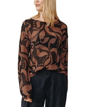 Bella Dahl Crew Neck Jumper - Black
