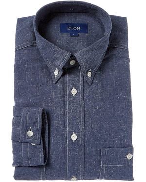 Eton Shirt - Blue