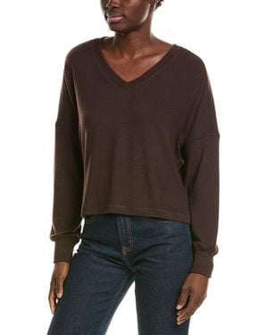 Michael Stars Vic Relaxed Top - Brown