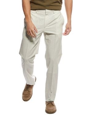 Theory Mayer Soft Tailoring Wool-blend Pant - Natural
