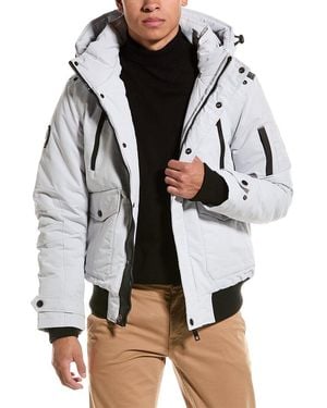 Point Zero Mpro Coated Bomber Jacket - Grey