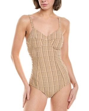 Lisa Marie Fernandez Amber Maillot One-Piece - Natural