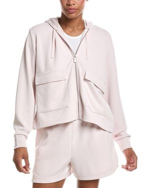Sweaty Betty Sand Wash Cloudweight Zip-up Hoodie - Pink