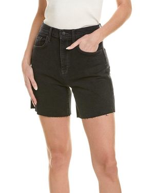 Triarchy Ms. Florence-mid Loved Black High-rise Cut-off Short - Green
