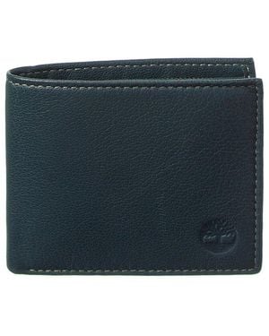 Timberland Passcase Leather Wallet - Blue