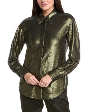 AllSaints Allsaints Charli Sequin Shirt - Green