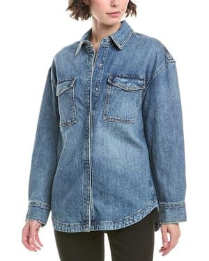 Joe's Jeans The Katrina Shirt Jacket - Blue