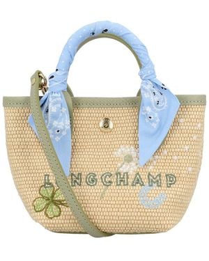 Longchamp Le Pliage Collection Xs Basket - Blue